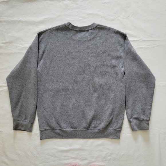 Harry Potter Crewneck Sweatshirt Hogwarts Alumni Gray Medium Academia Streetwear - Picture 7 of 9